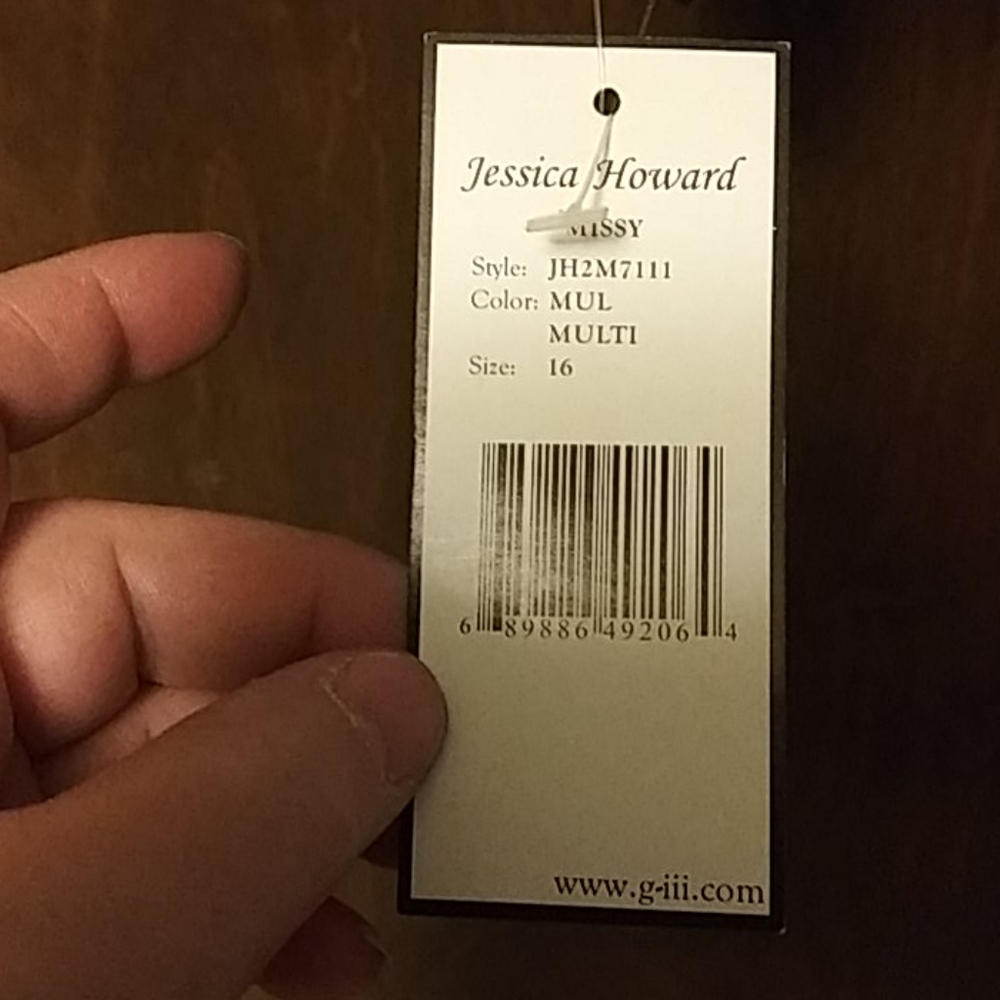 NWT JESSICA HOWARD FLORAL DRESS - Picture 9 of 12